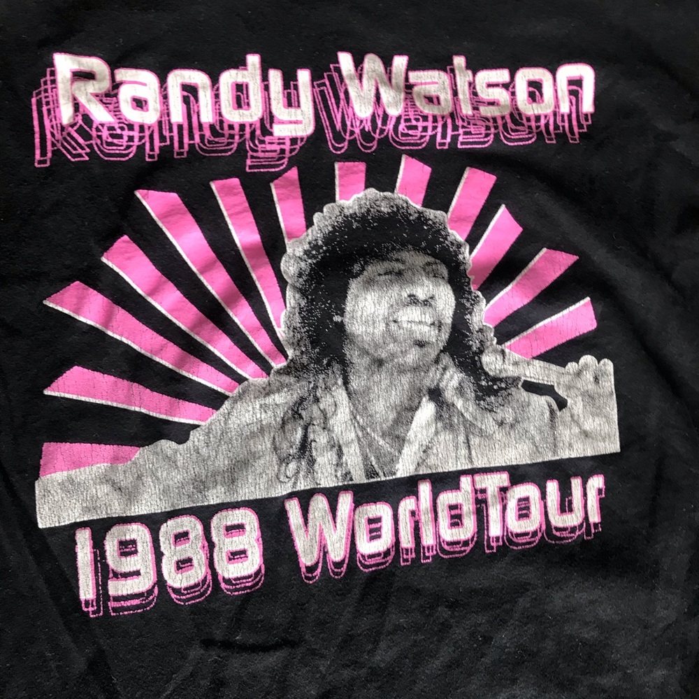Randy Watson tour 1988 vintage
